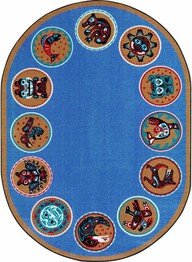 Joy Carpets Kid Essentials The Circle Multi